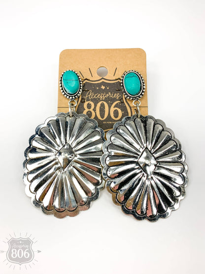 Maggie's Way Concho Earrings